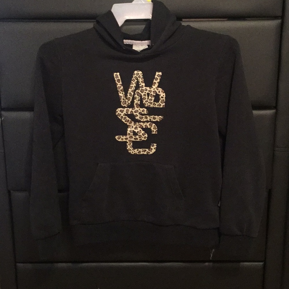 Black hoodie